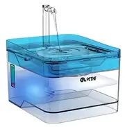 PetNF Transparent Cat Water Drinking Fountain